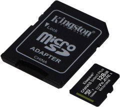 Kingston 128G Micro SD Canvas 100MB SDCS2/128GB