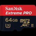 SANDISK SDSQXPJ-064G-GN6M3 64 GB Extreme Pro 275 MB Class 10 UHS Micro HD