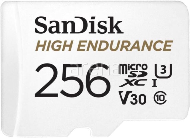 SANDISK SDSQQNR-256G-GN6IA 256GB High Endurance 100 MB/s microSDHC Hafıza Kartı