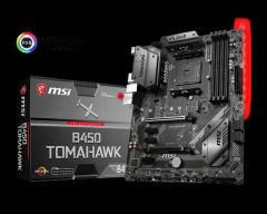 MSI AMD B450 AM4 DDR4 3466MHz HDMI,DVI Gaming Anakart B450-TOMAHAWK
