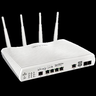 DRAYTEK 300 Mbps VDSL/ADSL Dual WAN VoIP VPN Router Modem