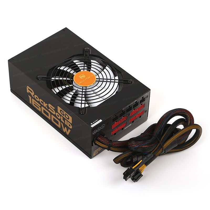 HIGHPOWER HPE-1600GD-F14C 1600W 12cm Fan Rock Solid Pro 80+Gold Gaming Güç Kaynağı