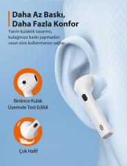 TAOTRONICS TT-BH096-WHT TWS Yarı Kulak İçi Kulaklık Beyaz