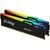 Kingston Fury 16G Kit 5600 D5 RGB KF556C40BBAK2-16