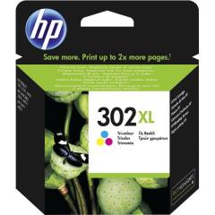 HP F6U67A No 302Xl Yüksek Kapasiteli 3 Renkli Kartuş