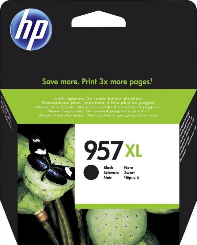 HP L0R40A No 957Xl Yüksek Kapasiteli Siyah Kartuş