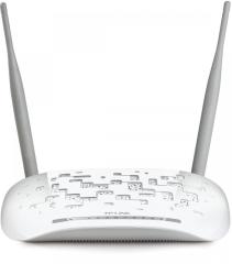 TP-LINK ADSL2+,Kablosuz,4 Port Ethernet,1 USB Portlu N Modem Router,300Mbps TD-W8968