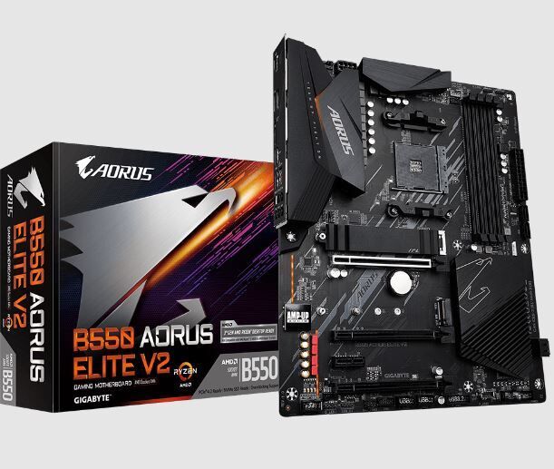 GIGABYTE B550-AORUS-ELITEV2 MAB AMD B550 AORUS ELITE V2 DDR4 4733MHZ