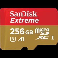 SANDISK SDSQXAO-256G-GN6MA 256 GB Extreme Pro 100 MB Class 10 Micro SD