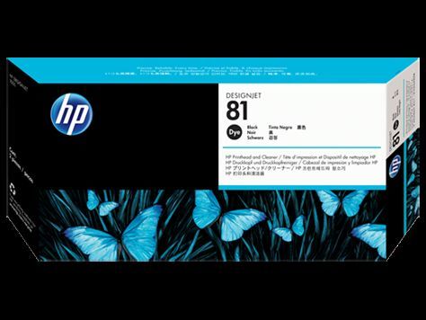 HP C4950A No 81 Siyah Baskı Kafası,Temizleyici