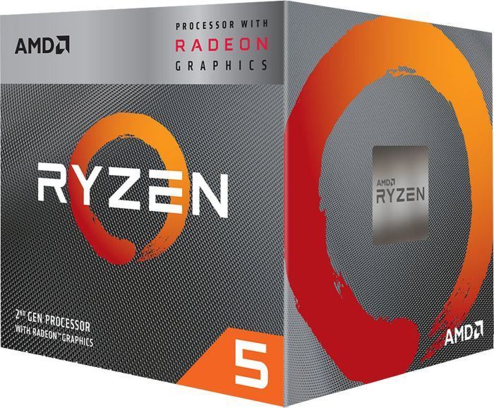 AMD YD3400C5FHBOX Ryzen 5 3400G 3.7GHz 6MB Önbellek AM4 Soket İşlemci