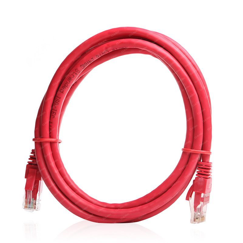 DARK DK-CB-NT6U200R Cat6 2m Cu Awg 24/7 UTP Kırmızı Patch Network Kablosu