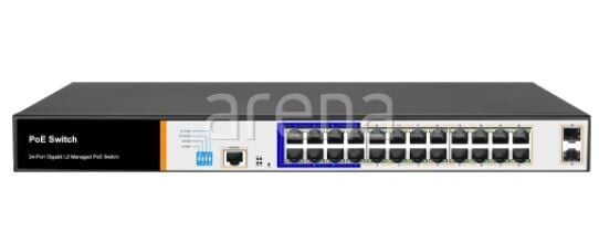 FOREDGE PS3024GS Managed Gigabit 24+2 Port PoE Switch