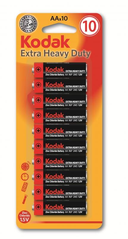 KODAK AA 6+4 Blisterli Çinko Karbon Kalem Pil 30412804-ST1