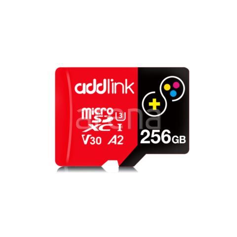ADDLINK AD256GBMSXT3A 256GB TurboPlay microSD UHS1 V30 U3 A2