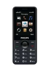 PHILIPS Xenium E168 2.4'' 0.3MP Siyah Telefon E168-BLACK