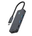 RAPOO 11418 UCH-4003 Siyah Kablolu Kompakt USB-A USB-C