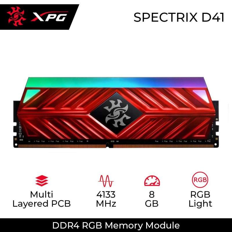 XPG AX4U413338G19-SR41 8GB 4133MHz DDR4 RGB Gaming Masaüstü Ram