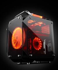 GAMEPOWER HELIOS Powersız Pencereli Mid ATX Siyah Gaming Kasa