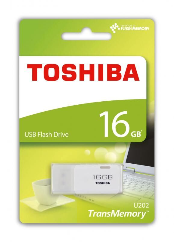 TOSHIBA THNU202W0160E4 16GB Hayabusa USB 2.0 Beyaz USB Bellek