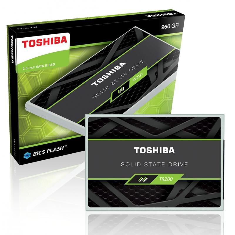 TOSHIBA THN-TR20Z9600U8 960GB TR200 Sata 3.0 555-540MB/s 7MM 2.5'' Flash SSD