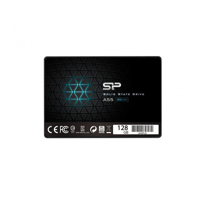 SILICONPWR SP128GBSS3A55S25 128GB Sata 3.0 550-420MB/s 2.5'' Flash SSD