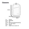 CLASSONE BP-SV104 Classone Savona Serisi 15.6 Sırt Noteboo