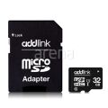 ADDLINK AD32GBMSH310A 32GB microSD UHS1 Class10+ Adapter