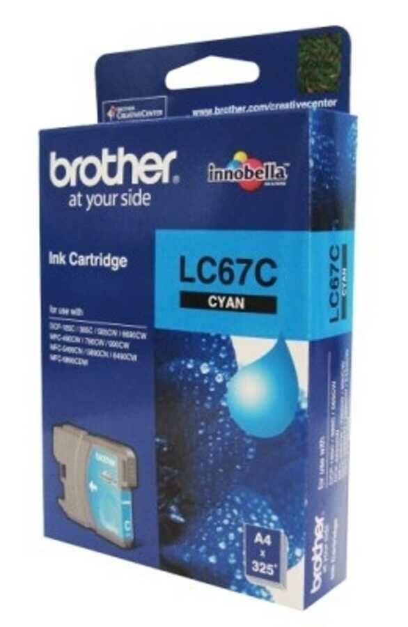 BROTHER LC67C 450 Sayfa Mavı Kartus