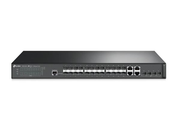 TP-LINK T2600G-28SQ JetStream 28-Port Gigabit SFP L3/L2+ Managed Switch