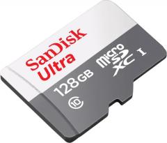 SANDISK SDSQUNR-128G-GN6MN 128 GB Ultra mSDXC 80MB/s Class 10 UHS-I Micro SD Kart