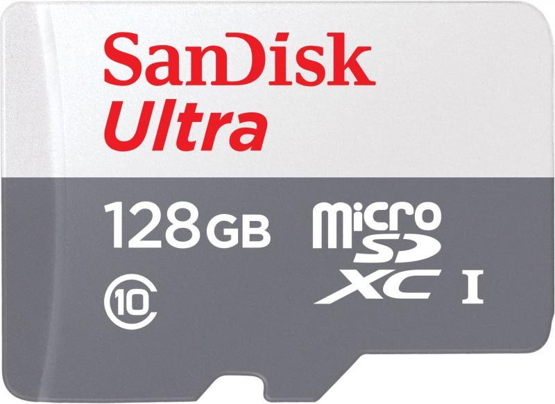 SANDISK SDSQUNR-128G-GN6MN 128 GB Ultra mSDXC 80MB/s Class 10 UHS-I Micro SD Kart