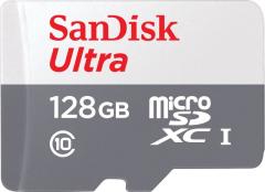 SANDISK SDSQUNR-128G-GN6MN 128 GB Ultra mSDXC 80MB/s Class 10 UHS-I Micro SD Kart