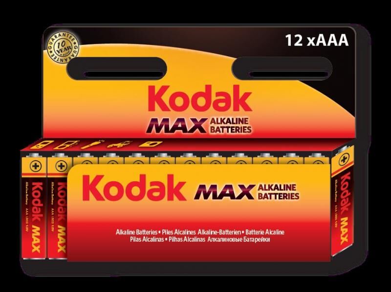 AAA 12'li Paket Max Alkalin İnce Pil