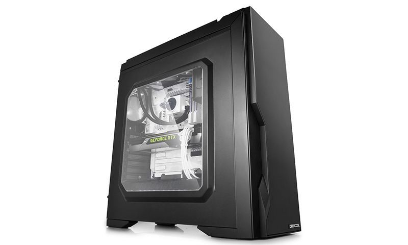 DEEPCOOL ATX SIYAH Kasa 1XUSB3.0, 1XUSB 2.0, Ses (HD)X1, MicX1, 1x120mm DUKASE_V2