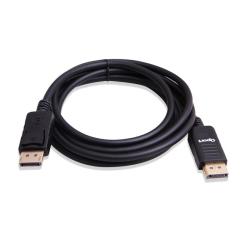 QPORT 1.8m DP(M)-DP(M) Yeni Nesil DisplayPort Bağlantı Kablosu Q-DP01