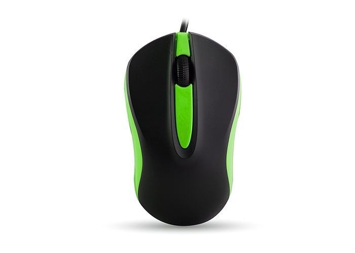 EVEREST SM-246Y Kablolu USB Siyah,Yeşil Mouse