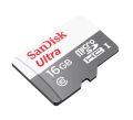SANDISK SDSQUNS-016G-GN3MN 16GB Ultra mSDHC 80MB/s Class 10 UHS-I Micro SD Kart