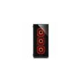 SHARKOON TG5-RED TG5 Midi Tower 4x Kırmızı Led Fanlı Gaming Kasa