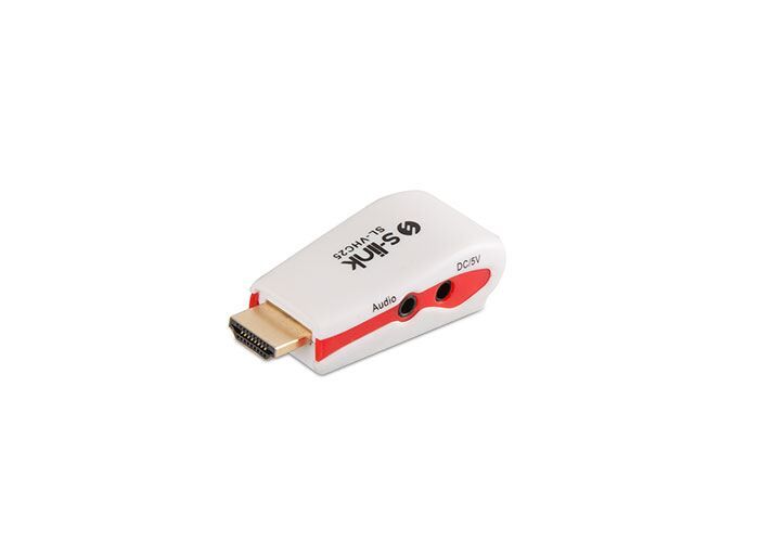 S-LINK HDMI to VGA Çevirici Sesli Model Kablo SL-HVS30