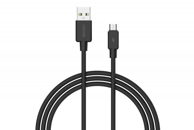 TECNO TCD-M11-BLACK Data Cable TCD-M11 2A 1M black