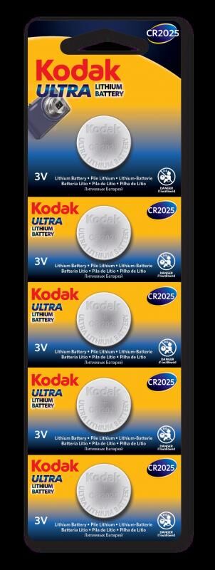 KODAK Lith Batt Kcr 2016 5'li Paket Pil
