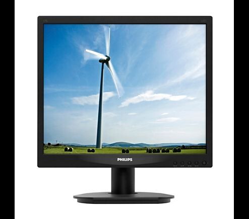 PHILIPS 17S4LSB-00 17'' 1280x1024 5ms 60Hz VGA DVI Siyah LED Monitör