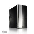VENTO 600W Powerlı Pencereli Midi Tower Siyah,Gümüş Kasa VENTO-TAB22-600