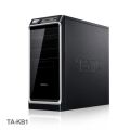 VENTO 400W Powerlı Penceresiz Midi Tower Siyah,Gümüş Kasa VENTO-TA-KB1-400