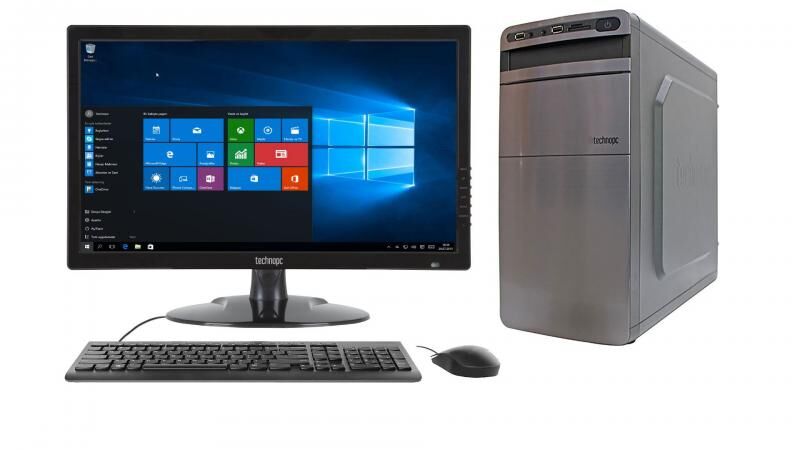 TECHNOPC TAB-53420 İ5 3470 İşlemci 4GB RAM 240GB SSD OB VGA DVD-R FREEDOS 21,5'' LED MONİTÖR