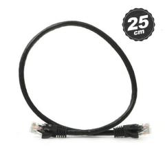 DARK DK-CB-NT6U25B Cat6 0.25m UTP Bakır Siyah Network Kablosu