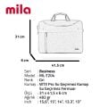 CLASSONE ML-T204 Mila T204 Business serisi 15.6 inch uyumlu Macbook Laptop Notebook