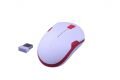 MILA Kablosuz Nano Optik 2.4GHz Kırmızı,Beyaz Mouse ML370