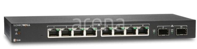 SONICWALL 02-SSC-2462 SWITCH SWS12 8